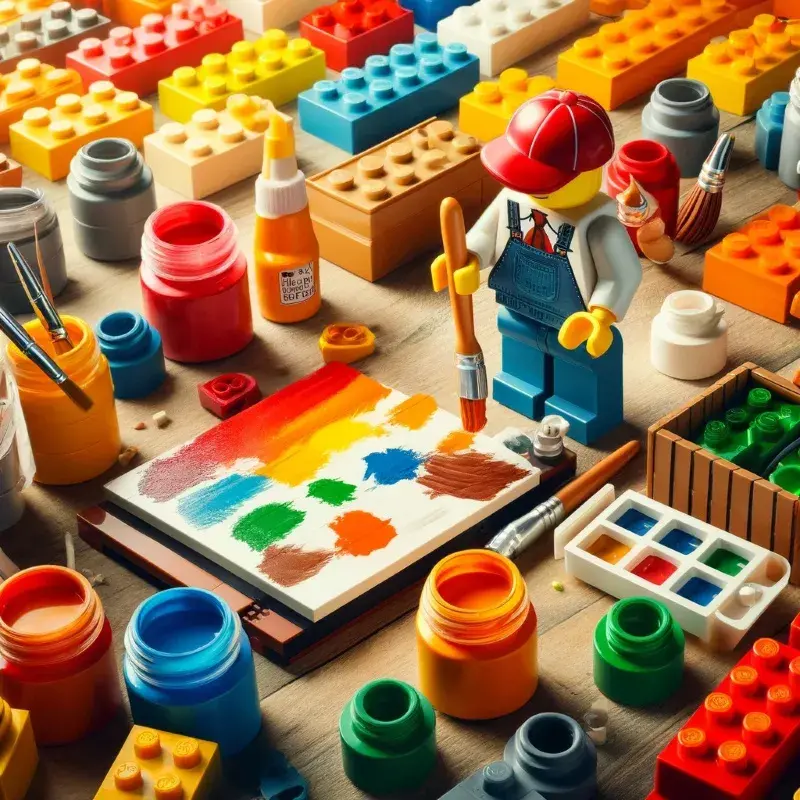 Czy można malować klocki LEGO? Techniki i porady